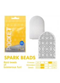 Карманный мастурбатор Spark Beads - Tenga - в Сургуте купить с доставкой