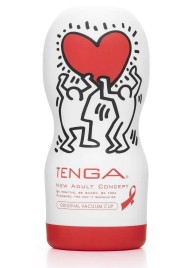 Мастурбатор Keith Haring Cup Deep Throat - Tenga - в Сургуте купить с доставкой
