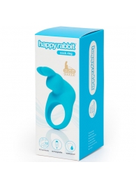Голубое эрекционное виброкольцо Happy Rabbit Rechargeable Rabbit Cock Ring - Happy Rabbit - в Сургуте купить с доставкой