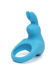 Голубое эрекционное виброкольцо Happy Rabbit Rechargeable Rabbit Cock Ring - Happy Rabbit - в Сургуте купить с доставкой