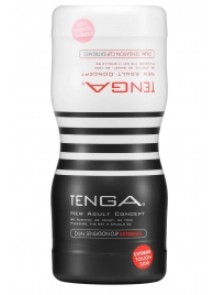 Мастурбатор Dual Sensation Cup Extremes - Tenga - в Сургуте купить с доставкой