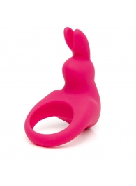 Розовое эрекционное виброкольцо Happy Rabbit Rechargeable Rabbit Cock Ring - Happy Rabbit - в Сургуте купить с доставкой