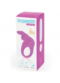 Фиолетовое эрекционное виброкольцо Happy Rabbit Rechargeable Rabbit Cock Ring - Happy Rabbit - в Сургуте купить с доставкой