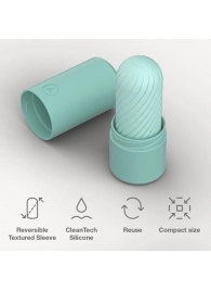 Мятный двусторонний мастурбатор Arcwave Ghost Pocket Stroker - Arcwave - в Сургуте купить с доставкой