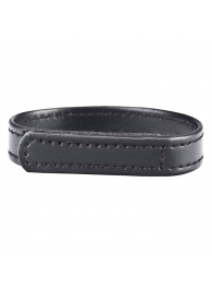 Кольцо на пенис из искусственной кожи на липучке VELCRO COCK RING - 5 см. - BlueLine - в Сургуте купить с доставкой