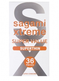 Ультратонкие презервативы Sagami Xtreme Superthin - 36 шт. - Sagami - купить с доставкой в Сургуте