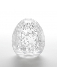 Мастурбатор-яйцо Keith Haring EGG DANCE - Tenga - в Сургуте купить с доставкой