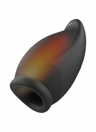 Мастурбатор с вибрацией и функцией нагрева Squeezable Stroker - Dream Toys - в Сургуте купить с доставкой