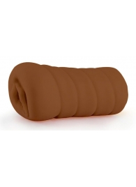 Коричневый мастурбатор-вагина BRIANNA - Dream Toys - в Сургуте купить с доставкой