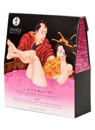Соль для ванны Lovebath Dragon Fruit, превращающая воду в гель - 650 гр. - Shunga - купить с доставкой в Сургуте