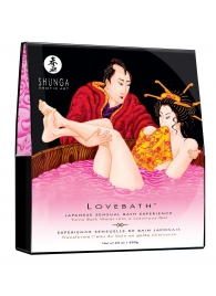 Соль для ванны Lovebath Dragon Fruit, превращающая воду в гель - 650 гр. - Shunga - купить с доставкой в Сургуте