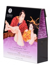 Соль для ванны Lovebath Sensual lotus, превращающая воду в гель - 650 гр. - Shunga - купить с доставкой в Сургуте