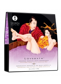 Соль для ванны Lovebath Sensual lotus, превращающая воду в гель - 650 гр. - Shunga - купить с доставкой в Сургуте