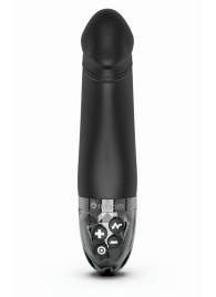 Черный вибратор с электростимуляцией Real Deal Neal - 16,5 см. - MyStim - купить с доставкой в Сургуте