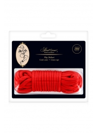 Красная веревка для фиксации - 10 м. - Sweet Caress - купить с доставкой в Сургуте