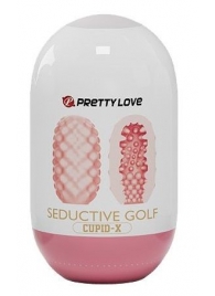 Розовый мастурбатор-яйцо Seductive Golf - Baile - в Сургуте купить с доставкой