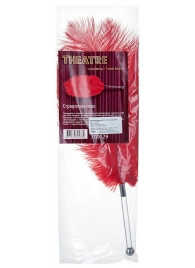 Красное страусовое пёрышко - ToyFa - купить с доставкой в Сургуте