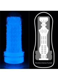 Светящийся в темноте мастурбатор Lumino Play Masturbator Pocketed - Lovetoy - в Сургуте купить с доставкой