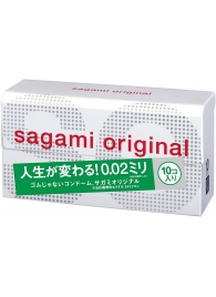 Ультратонкие презервативы Sagami Original 0.02 - 10 шт. - Sagami - купить с доставкой в Сургуте