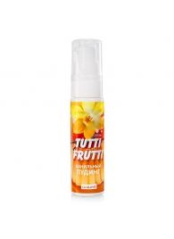 Интимный гель на водной основе Tutti-Frutti  Ванильный пудинг  - 30 гр. - Биоритм - купить с доставкой в Сургуте