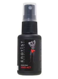 Возбуждающий крем-спрей для мужчин Erotist Vivid Act - 30 мл. - Erotist Lubricants - купить с доставкой в Сургуте