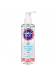 Гель-лубрикант на водной основе Aqua Comfort Aroma с ароматом персика - 195 гр. - Биоритм - купить с доставкой в Сургуте