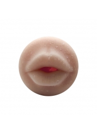Телесный мастурбатор-ротик Oral Mini Masturbator - Adrien Lastic - в Сургуте купить с доставкой