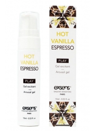 Возбуждающий гель Hot Vanilla Espresso Arousal Gel - 15 мл. - Exsens - купить с доставкой в Сургуте