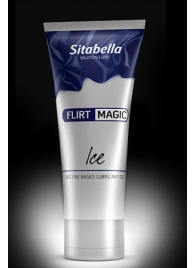 Силиконовая гель-смазка FLIRT MAGIC Ice с лёгким пролонгирующим эффектом - 75 мл. - Sitabella - купить с доставкой в Сургуте