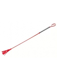 Красный латексный стек с лентами - 62 см. - Sitabella - купить с доставкой в Сургуте