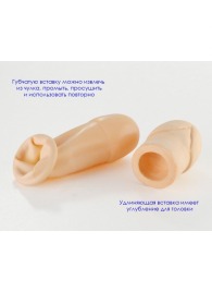 Латексный удлинитель пениса - Sitabella - в Сургуте купить с доставкой