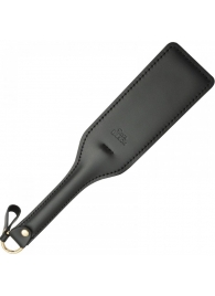 Черная кожаная шлепалка SitaBlack - 30 см. - Sitabella - купить с доставкой в Сургуте