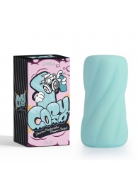 Аквамариновый мастурбатор Stamina Masturbator Pleasure Pocket - Chisa - в Сургуте купить с доставкой