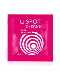 Стимулирующий интимный крем для женщин Cosmo G-spot - 2 гр. - Биоритм - купить с доставкой в Сургуте