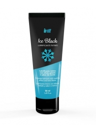 Лубрикант на водной основе Ice Black с ледяным эффектом - 50 мл. - INTT - купить с доставкой в Сургуте