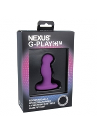 Фиолетовая вибровтулка Nexus G-Play+ M - Nexus Range - в Сургуте купить с доставкой