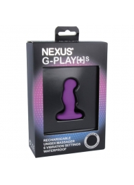Фиолетовая вибровтулка Nexus G-Play+ S - Nexus Range - в Сургуте купить с доставкой