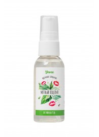 Съедобная гель-смазка Yovee «Мятный поцелуй» с Д-пантенолом и вкусом мяты - 50 мл. - ToyFa - купить с доставкой в Сургуте