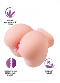 Реалистичный мастурбатор Giovanna - ToyFa - в Сургуте купить с доставкой