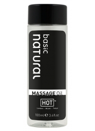 Массажное масло для тела Natural Basic - 100 мл. - HOT - купить с доставкой в Сургуте