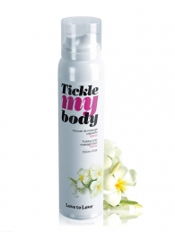 Массажная хрустящая пенка Tickle My Body Monoi с ароматом моной - 150 мл. - Love to Love - купить с доставкой в Сургуте