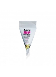 Съедобное согревающее массажное масло Love Me Tender Vanilla с ароматом ванили - 10 мл. - Love to Love - купить с доставкой в Сургуте