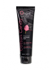 Интимный гель на водной осное Lube Tube Cotton Candy со вкусом сахарной ваты - 100 мл. - ORGIE - купить с доставкой в Сургуте