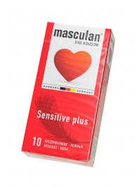 Презервативы Masculan Sensitive plus - 10 шт. - Masculan - купить с доставкой в Сургуте