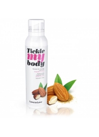 Массажная хрустящая пенка Tickle My Body Sweet Almonds с ароматом миндаля - 150 мл. - Love to Love - купить с доставкой в Сургуте