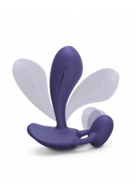 Темно-синий вибромассажер Witty P G Vibrator with Remote Control - Love to Love - в Сургуте купить с доставкой