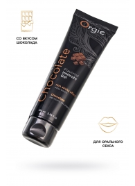 Интимный гель на водной основе Lube Tube Chocolate с шоколадным вкусом - 100 мл. - ORGIE - купить с доставкой в Сургуте