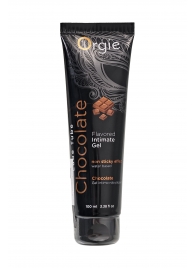 Интимный гель на водной основе Lube Tube Chocolate с шоколадным вкусом - 100 мл. - ORGIE - купить с доставкой в Сургуте