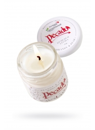 Массажная свеча Brandy   Pear - 35 мл. - Pecado - купить с доставкой в Сургуте
