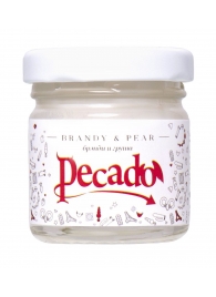Массажная свеча Brandy   Pear - 35 мл. - Pecado - купить с доставкой в Сургуте